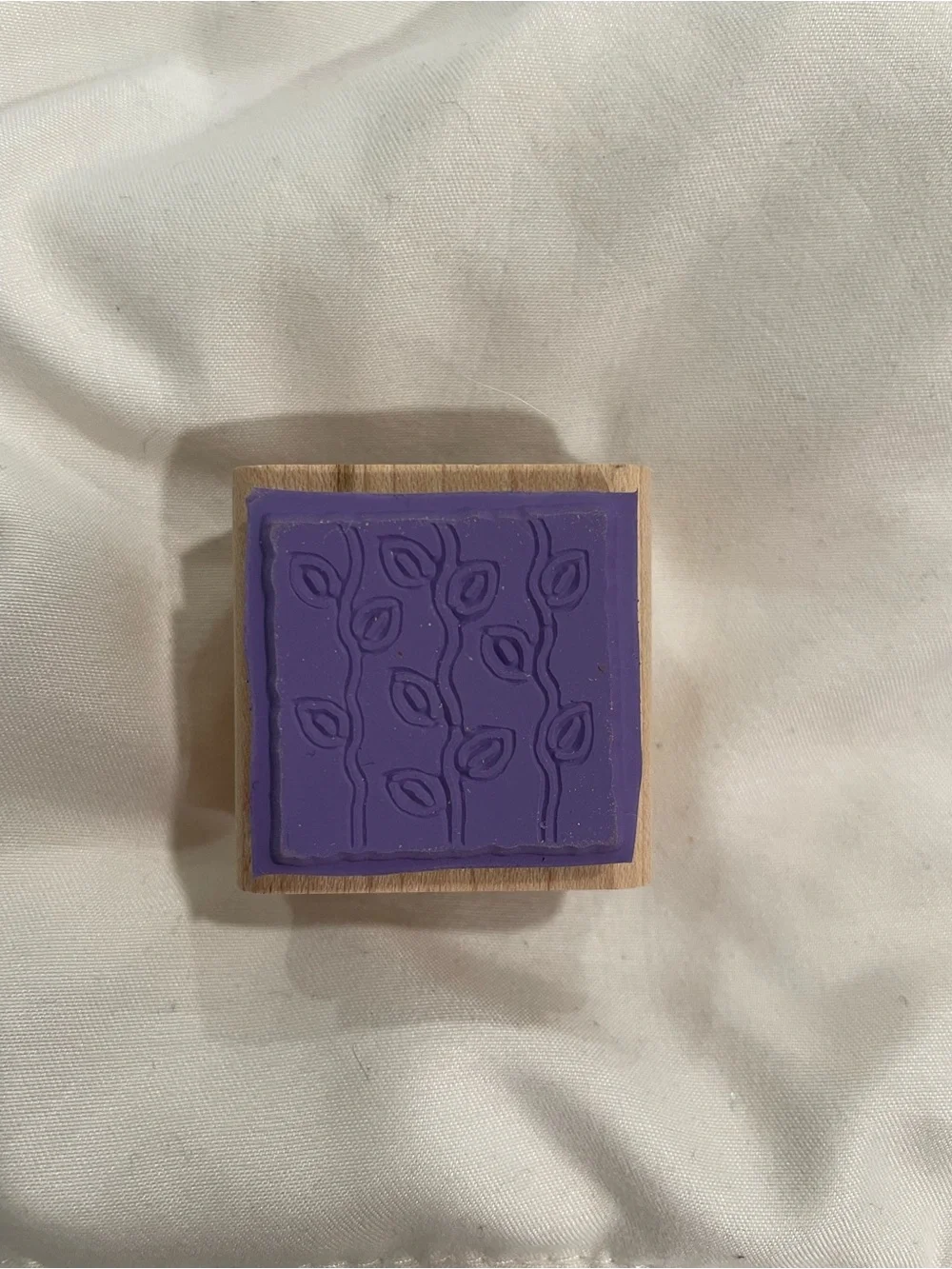 Stampin' Up! Retired Garden Blocks Wooden Stamp Set of 8- NEW UNUSED